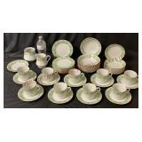 Colonial Spring Fine China Dinnerware - 45 pcs