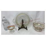 Anchor Hocking Ring Ding / Circus Stripe Glassware
