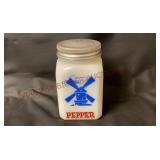Vintage Mckee Tipp City Windmill Pepper Shaker