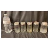 Antique Hoosier / Sellers Spice Canisters / Jars