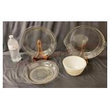 Pyrex Bowl #410 & Glasbake & Pyrex Baking Dishes