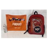 Virginia Tech VT Hokies Rally Towel & Backpack
