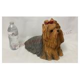 1980s Sandicast Yorkshire Terrier Sculpture