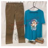 Vintage Corduroy Pants, Golden Girls Shirt & More!