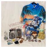 Storm Trooper XL Shirt & Star Wars Assortment