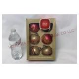 Vintage Shiny Brite Stencil Ornaments - See Desc