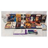 Vintage Sealed & Played VHS Movies & Head Cleaners
