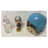 Vintage Cowboys Bobble Head & Football Helmet