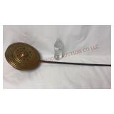 Antique Brass & Steel Bed Warmer / Warming Pan