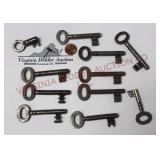 Vintage / Antique Door Lock Skeleton Keys - 11