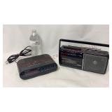 Sony Clock Radio Alarm & OSAWA Radio Cassette