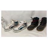 Puma 4.5C Tennis Shoes & Cherokee 3C Boots - Used