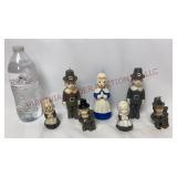 Vintage Gurley Novelty Pilgrim Candles - See Desc