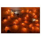 Jack-O-Lantern String Lights - 3 Sets - Power On!