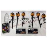 Yard Stake Pumpkin Lights & String Lights