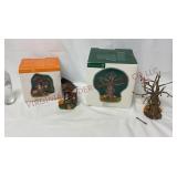 Dept 56 Haunted Outhouse & Lit Spooky Tree