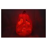 Haunted Living 12" Lighted Jack-O-Lantern Pumpkin