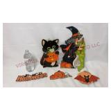 Vintage Fun World & Unmarked Halloween Die Cuts