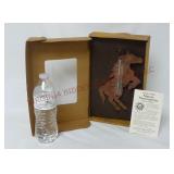 Indoor / Outdoor Metal Horse Thermometer
