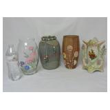 Flower Vases ~ Lot of 4