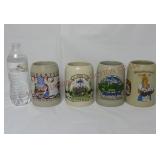 Early 2000s Richmond VA Octoberfest Beer Steins