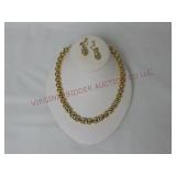 Vintage Necklace & Earrings Set ~ Jewelry