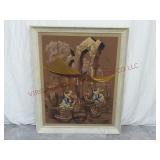 Mid-Century Modern James Bunnell Pottery Print