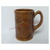 Compliments of Gesundheit Pottery Beer Mug