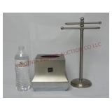 Tissue Box Cover & Metal Display Stand