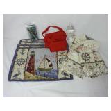 Valences, Place Mats, Apron & Bow Tie