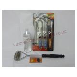 Scripto Flexible Lighters & Spiral Grill Brush
