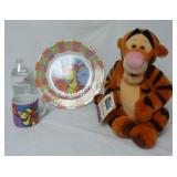 Disney Cuddly Tigger Plush, Mug & Plate