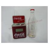 Coca-Cola Alarm Clock & Bottle Coin Bank