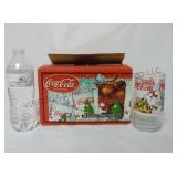Set of Coca-Cola Coke Christmas Polar Bear Glasses