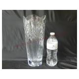 Atlantis Lead Crystal Vase ~ 12" Tall