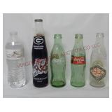 Coca-Cola Coke Bottle Lot ~ Anniversary & Bulldogs