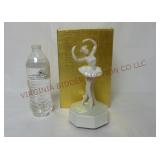 Porcelain Ballerina Rotating Music Box ~ Plays