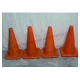Traffic Cones ~ Lot of 4