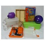 Assorted Toys & Storage Containers