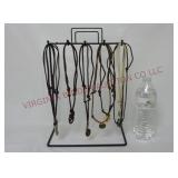 Lot of 8 ~ Aeropostle Leather & Cord Necklaces