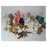 Beanie Babies & Small Plush ~ Lot of 24