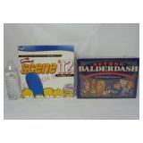 Simpsons Scene It & Beyond Balderdash Games
