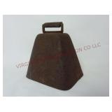 Vintage 3.5" Tall Metal Cow Bell
