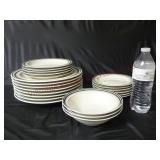 Anchor Hocking Stoneware / Dinnerware Set
