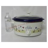 West Bend The Crockery Slow Cooker ~ 3Qt Size