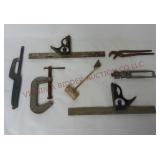 Tools ~ Pliers, Squares, C-Clamp & More