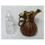 Vintage McCoy Pottery Ribbon / Sack Pitcher 2148