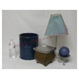 Home Decor ~ Candle, Lamp, Waste Can & More