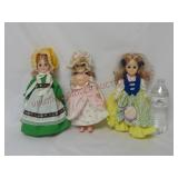 1970s Effanbee 11" Storyland Dolls ~ Lot of 3