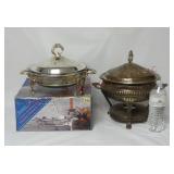 Silver Plate / Silver Plate Chafing Dish Servers